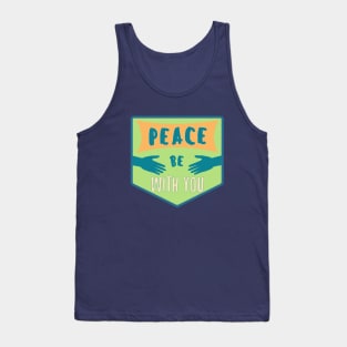 Peace Be With You Patch Tank Top